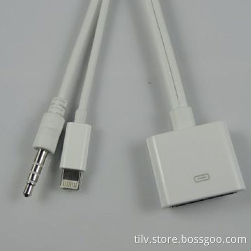 Hot Sale Audio Adapter for Apple iPhone 5, Small Design